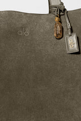 ALO Tranquility Tote - Olive Tree Suede