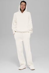 Scholar Hooded Sweater - Ivory