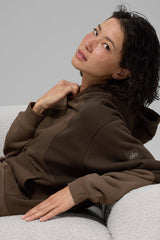 Make Waves Hoodie - Espresso Tonal