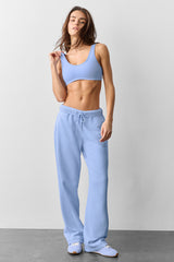 Accolade Straight Leg Sweatpant - Light Provence Blue