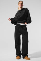 Accolade Straight Leg Sweatpant - Black