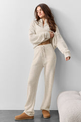 Wool Cashmere New Class Sweatpant - Oatmeal Heather