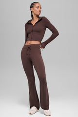 Sway Full Zip Hoodie - Brownstone