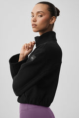 Double Face Wool City Girl Jacket - Black