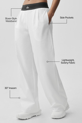 Suit Up Trouser (Regular) - White/Black