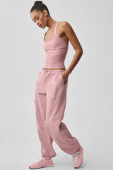 Low Rise Megastar Cargo Pant - Vintage Pink