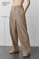 High-Waist Pursuit Trouser (Regular) - Gravel
