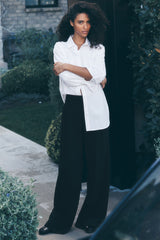 High-Waist Dreamscape Trouser (Regular) - Black
