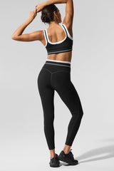 Airbrush High-Waist 7/8 Better Together Legging - Black/White