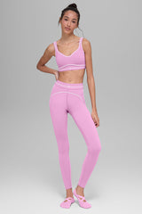 Airbrush Heart Throb Bra - Candy Heart Pink/White