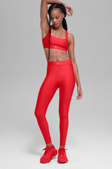 Airlift High-Waist Ignite 7/8 Legging - Bright Red